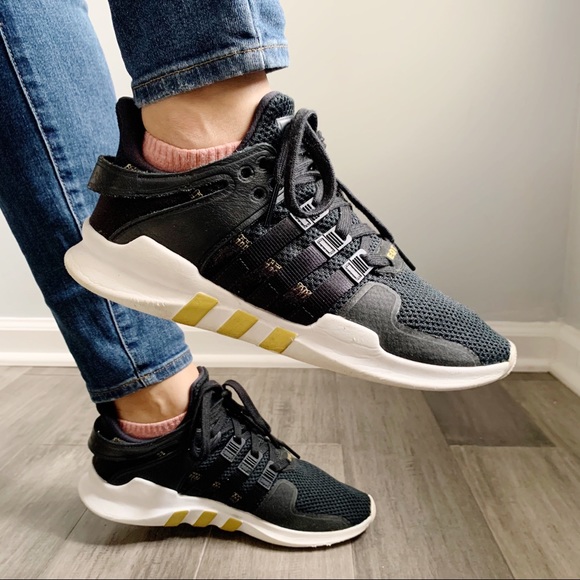 adidas eqt black and gold